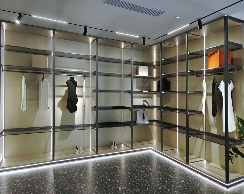 Aluminum Wood Cloakroom B