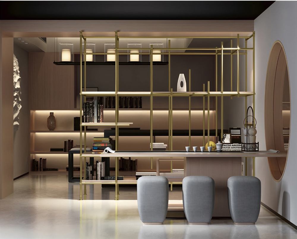 Antique-and-curio Shelves